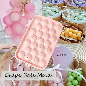 Silicone mold DIY Soap Making Kit with Grape Soap Mold Exquisite Handmade Soap Gift (Soap Not Included)