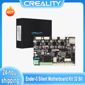 Creality | Creality Ender 3 Upgraded Silent Motherboard Kit 32-Bit High Performance V4.2.7 TMC2225 Driver Marlin 2.0.1 for 3D Printer