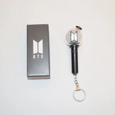 Hot Toys | In Stock Mini Kpop Army Ver 4 Lightstick Light Up Glowing Pendant Keychain Keyring For Fans Concert Portable Decoration Gifts