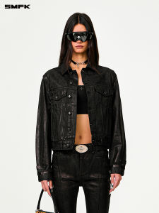 SMFK | Wax Coated Denim Jacket