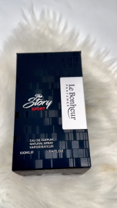 The Story Sport Le Bonheur EDP 100ml Bold Arabic Scent Perfume for Men