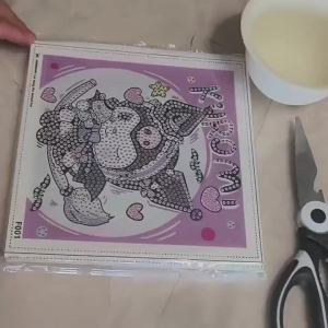 Keeppley | Bộ Dụng Cụ Thêu Chữ Thập 5D Keeppley&Doraemon Tranh Kim Cương Pha Lê Có Khung Phong Cách Đồng Quê Đồ Trang Trí Bàn Làm Việc Bộ Dụng Cụ Nghệ Thuật