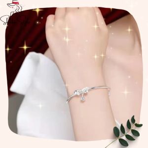 PSM1988⭐พร้อมส่ง 💯 กำไลข้อมือ กำไลรูปโบว์ ปรับขนาดได้ สร้อยข้อมือ เครื่องประดับผู้หญิง สไตล์เกาหลี กำไลแฟชั่น กำไล