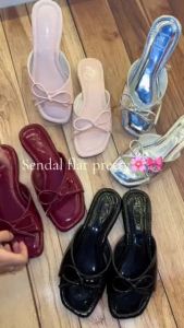 Sandal JO10 Sepatu Flat Shoes Wanita Sendal Model NATASYA
