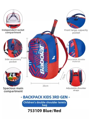 Folding Portable Childrens Tennis Bag