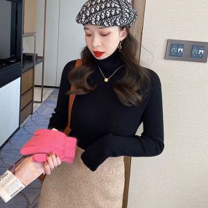 LUQIAN | Slimming Extra Large Womens Knitted Sweater Turtleneck