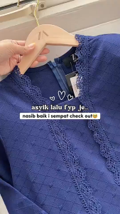 ZOE ARISAH Tissa Kurung Raya 2026 Kebaya Moden Muslimah Wanita Kurung Plain Textured Lace Baju Raya Elegant Terbaru ZOE ARISSA
