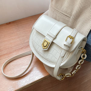 Classy High Quality Small Bag Womens Bag 2024 New Arrival Special-Interest Design Fashion Saddle Bag Internet Celebrity Shoulder Small Square Bag