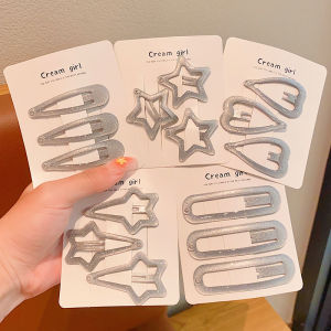 กิ๊บติดผมสีเงินสําหรับเด็กผู้หญิงป้องกันความเสียหาย เด็กทารก เครื่องประดับผม < Ne1> เครื่องประดับผมแบรนด์ปลาสําหรับเด็ก