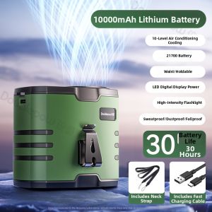 Doublepow | Portable USB Charging Cooling Mini Fan for Outdoors