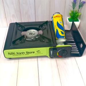 Bếp gas mini KN Xanh STORE Chính hãng chất lượng Bảo hành 12 tháng - Giao mầu ngẫu nhiên