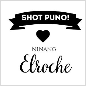 Transparent Sticker for Shot Glass Souvenir Birthday Wedding Anniversary Christening - Shot Puno Elroche Cheers Rosie Age Gets Better with You.