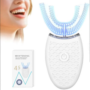 Pofessional Highly Effective Waterproof U Shape Toothbrush Ultra Soft Tooth Cleaner for Complete Oral Care Toothbrush