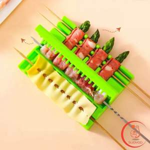 เครื่องเสียบหมูปิ้ง บาร์บีคิว (ต้องกดแรงแรงถึงจะเสียบได้ดี)