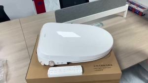 Toilet Seat Cover Toilet Bidet Spray Smart Toilet Bidet Seat Remote Control Seat Warmer Constant Temperature Instant Heating Electric Heating Electric Heating Drying Multifunctional Toilet Seat Cover