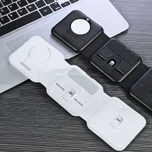 3 In 1ไร้สายแม่เหล็กแท่นชาร์จขาตั้งสำหรับ iPhone 14 13 12 11 Pro Max นาฬิกา Apple 8 7 6 5 Airpods 3 Pro 2ชาร์จเร็วชาร์จได้แท่นวางมือถือ