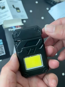 2in1 Lighter lamp for Camping emergency light USB rechargeable led lighter Outdoor waterproof led light with lighter