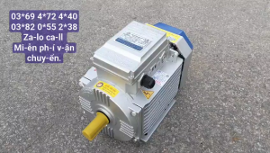 Mua motor điện 220v 35kw tua chậm 1400v/p giá rẻ