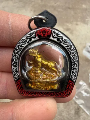 招财富贵虎 小立尊 Suea Maha Lap（包好防水壳）