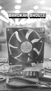 Kipas FAN 24V DC 9cm TEBAL 25CM Highspeed 4500RPM – Kipas Pendingin Mesin Las / Inverter / Power Supply