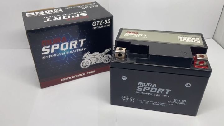 AKI MOTOR SUZUKI SKYWAVE MURA SPORT GTZ5S12V3,5AH TAHAN LAMA