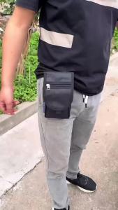 Multi-purpose Mobile Phone Waist Bag Flip Top with Pen Insert Pocket Breathable Casual Fanny Pack for Men Women Running Outdoor
