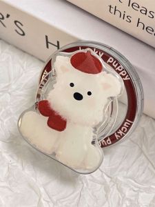 MagSafe ดึงดูดแบบแม่เหล็ก คุณภาพสูง ดีไซน์การ์ตูนน่ารัก โทรศัพท์มือถือแบบพับได้ ที่จับโทรศัพท์มือถือแบบแขวนนิ้ว ดูดซับแรงดันสูง รุ่นใหม่