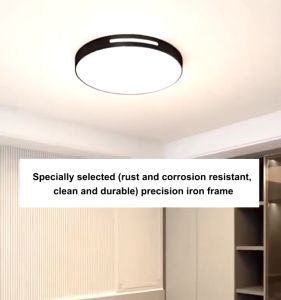 LED Ceiling light High-brightness living room ceiling light White light/warm light/warm white light lampu siling light