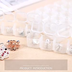 28 Slots Diamond Painting Storage Box Embroidery Art Rhinestone Beads Organizer Parts pills Boxes