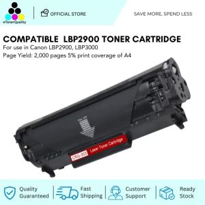 ETQ Compatible Toner Cartridge for Canon LBP2900