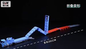 Mainan Anak Truk Container Car Track Catapult