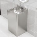 Stainless Steel Floor Mounted Integrated Wash Basin Hospital Washstand Sink Column Basin Single Hole Faucet Opening. 