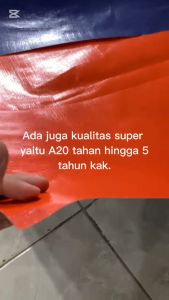 Terpal Kolam Ikan Kotak 200x100x100 - 100x200x100 - 2x1x1 - 1x2x1 Untuk Budidaya Ikan