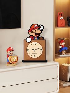 YIYUXUAN | Super Mario New 2026 Desk Clock Stand