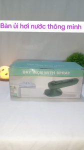 Bàn ủi hơi nước nhỏ gọn có thể mang theo du lịch. công suất 50W làm nóng nhanh tự ngắt khi đủ độ. bảo hành 6 tháng