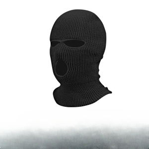 Creative Car Seat Headrest Cover Balaclava Mask Winter Motorcycle Full Face Masked People Knitted Head Cover Car Decoration