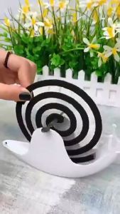 PRADO MALAYSIA Home Living Snail Coil Burner Holder Mosquito Fireproof Coil Ash Storage Rack Pemegang Lingkaran Nyamuk 蚊香架