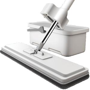 Joybos | Hands-Free Flat Mop for Lazy People Wet & Dry Use