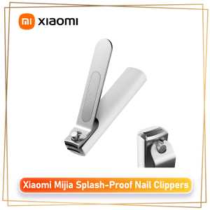 Xiaomi | Original Xiaomi Mijia Splash-Proof Nail Clippers - Premium Stainless Steel Fingernail & Toenail Trimmer Anti-Rust Compact Tool