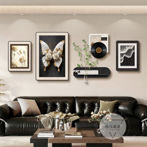 HAIMASHENGKANG | Simplicity Italian Style Abstract Art Fengshui Stone Decorative Paintings