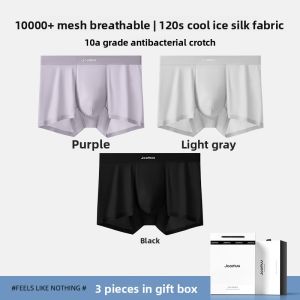 Joomuu | Mens Cooling Mesh Ice Silk Lightweight Underwear