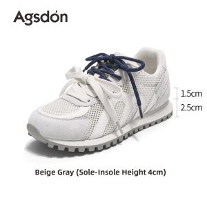 Agsdon | Thick Soled Breathable Summer Sneaker