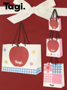 Large Graffiti Print & Cute Cartoon Handbag: A Gift Bag for Every Occasion