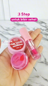LIPCARE SR12: Pelembab Bibir Natural & Cherry Pink