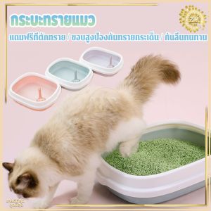 กระบะทรายแมว ห้องน้ำแมว กะบะทรายแมว ห้องน้ํากระต่าย กระบะ 2 ขนาด