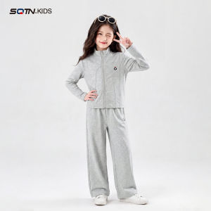 SQTN.KIDS | New Autumn Spring Girls Sportswear Set