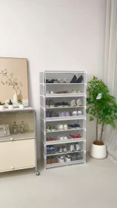 TURUN HARGA !!! Lemari Kain Multifungsi Lemari Kain Sepatu Lemari Kain Buku Hemat Tempat Mudah Dibongkar Pasang