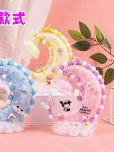 Đèn Ban Đêm Mặt Trăng DIY Thủ Công Cho Trẻ Em Đồ Chơi Sáng Tạo Cho Bé Gái Đồ Dùng Thủ Công LED Đồ Dùng Thủ Công Sáng Tạo