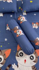 SPREI MOTIF LUCU KARAKTER MILLOW BERKWALITAS NYAMAN SET SARBAN SARGUL