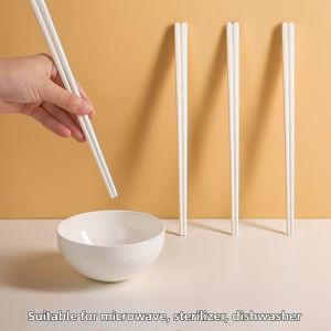 High Temperature Resistant Healthy Hygienic Easy to Clean Premium Ceramic Chopsticks